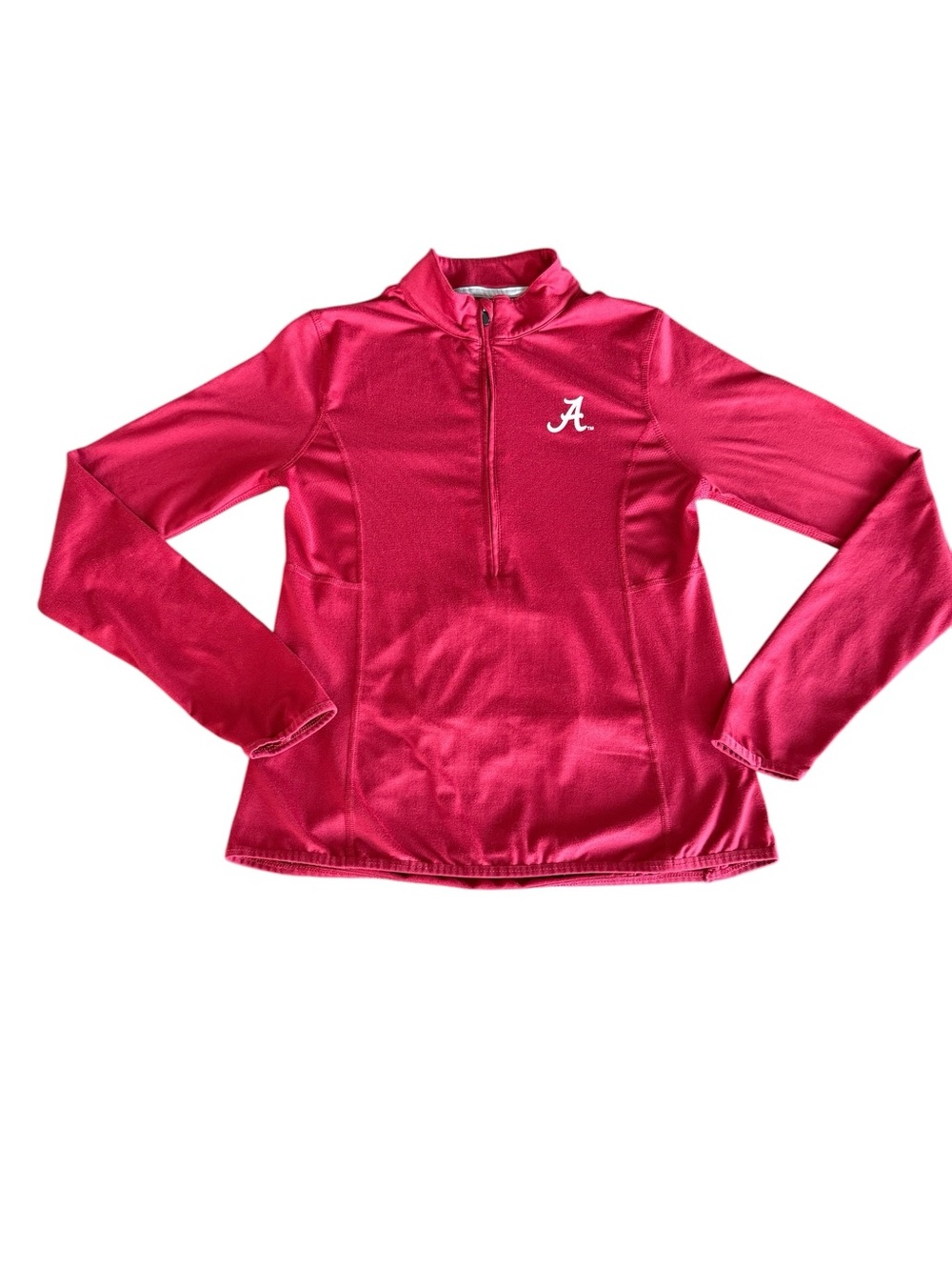 Colosseum Alabama Crimson Tide Quarter Zip Pullover Crimson M Performance